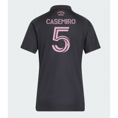Dámy Fotbalový dres Inter Miami Casemiro #5 2026-27 Venkovní Krátký Rukáv
